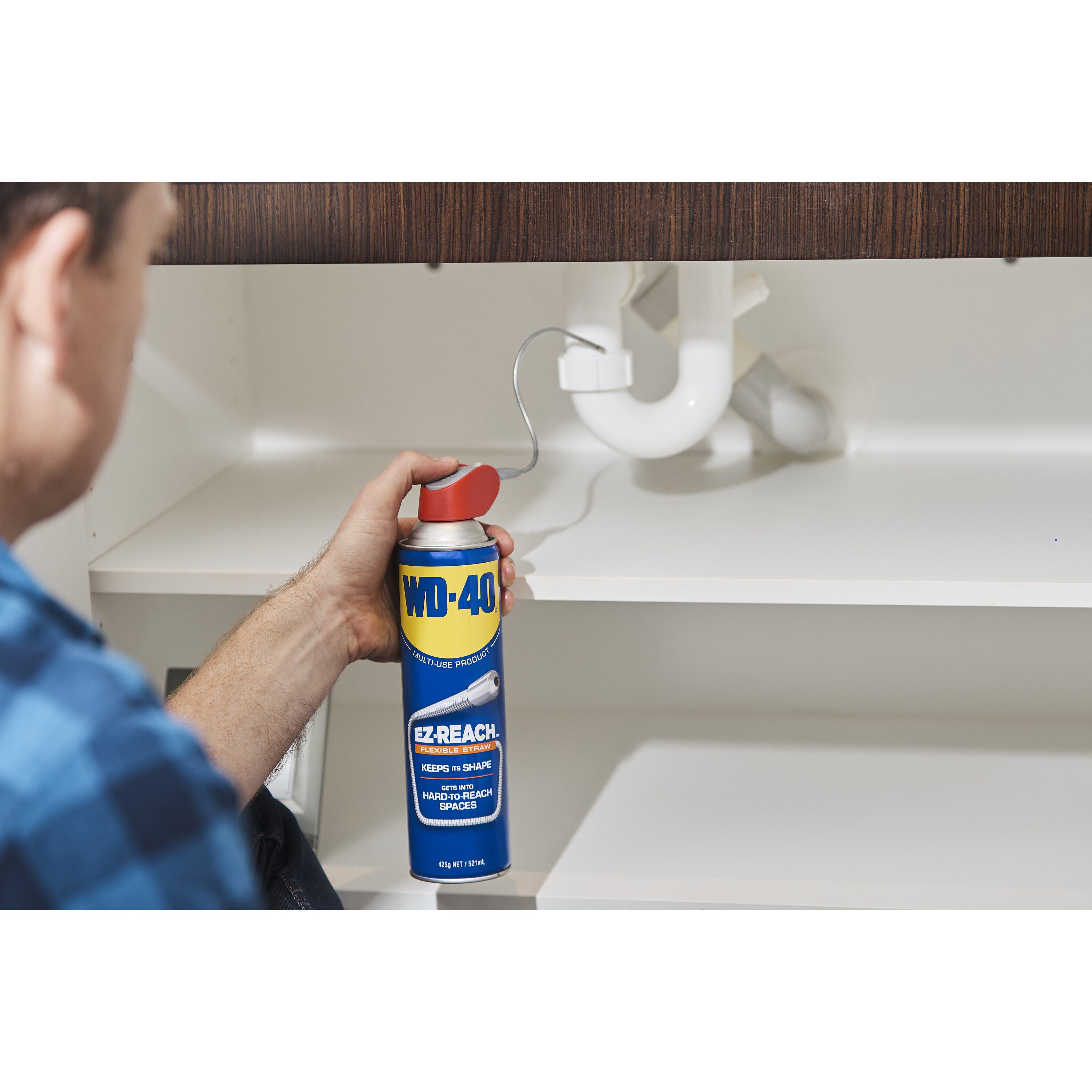 WD-40 Multi Purpose EZ Reach Lubricant 425g, , scaau_hi-res