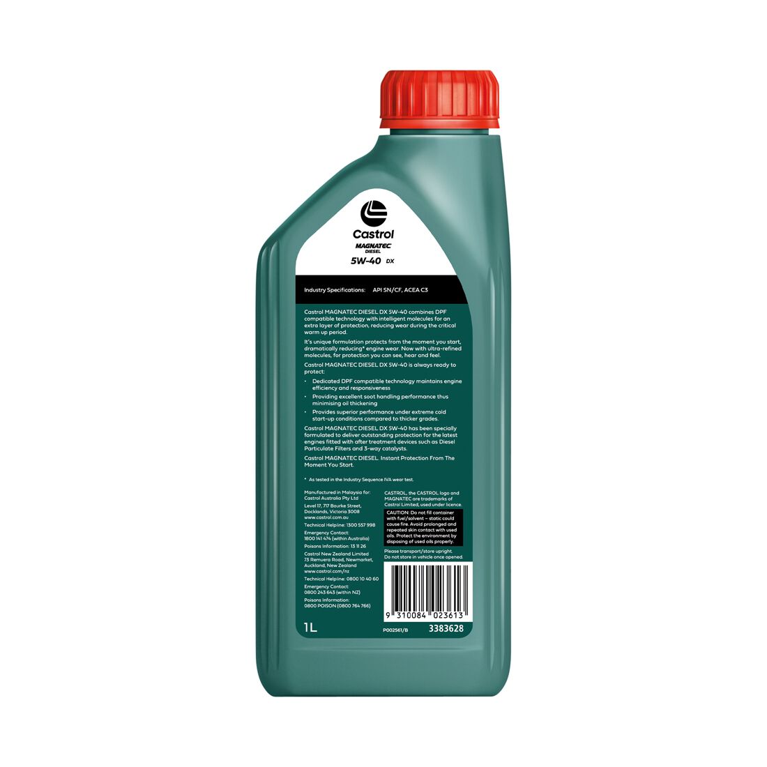 Castrol MAGNATEC Diesel DX Engine Oil, 5W-40, 1 Litre, , scaau_hi-res
