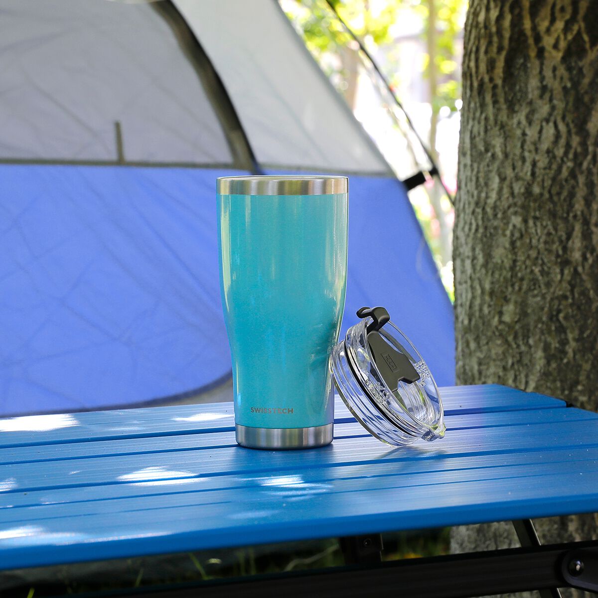 SWISSTECH Tall Tumbler 20oz/591mL Aqua, , scaau_hi-res