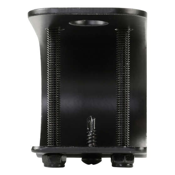 Aerpro 50mm Black Wrap-Around Bullbar Mount UHF Antenna Bracket CBBB50B, , scaau_hi-res