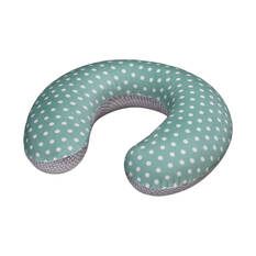 Cabin Crew Kids Neck Pillow Grey/Mint, , scaau_hi-res