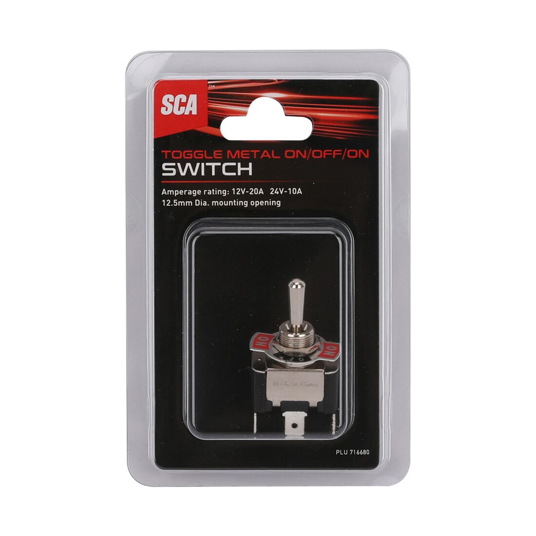 SCA Toggle Switch - 12/24V, On/Off/On, Metal, , scaau_hi-res