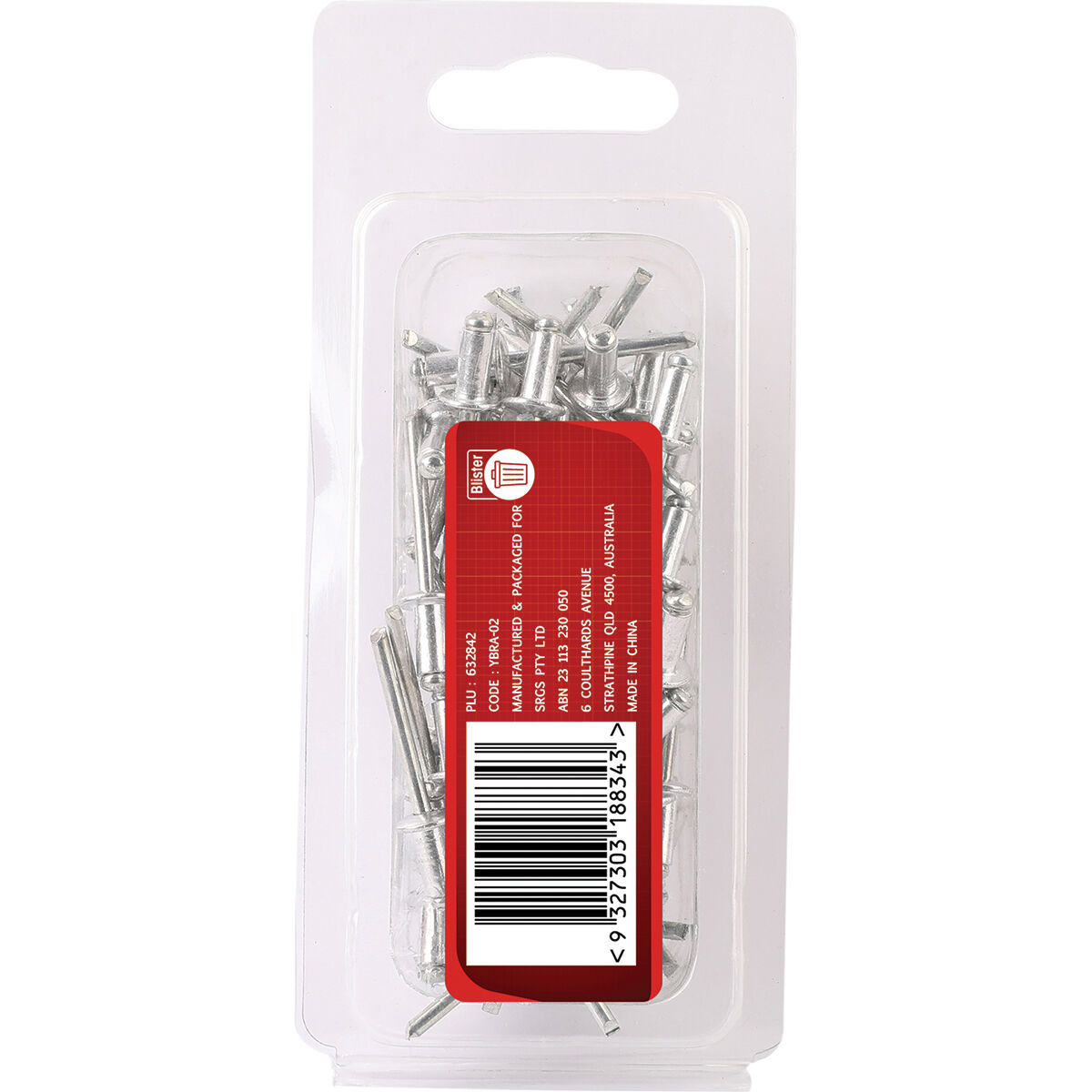 ToolPRO Aluminium Rivets 4.8mm x 9.5mm 100 Piece, , scaau_hi-res