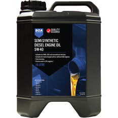 SCA Semi-Synthetic Diesel Engine Oil 5W-40 10 Litre, , scaau_hi-res