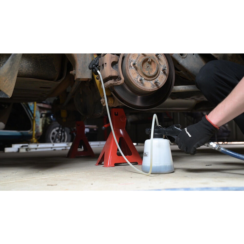 Toledo Brake Bleeder and Fluid Extractor 1 Litre Supercheap Auto