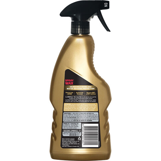 Armor All Ultra Spray Wax 500ml Supercheap Auto