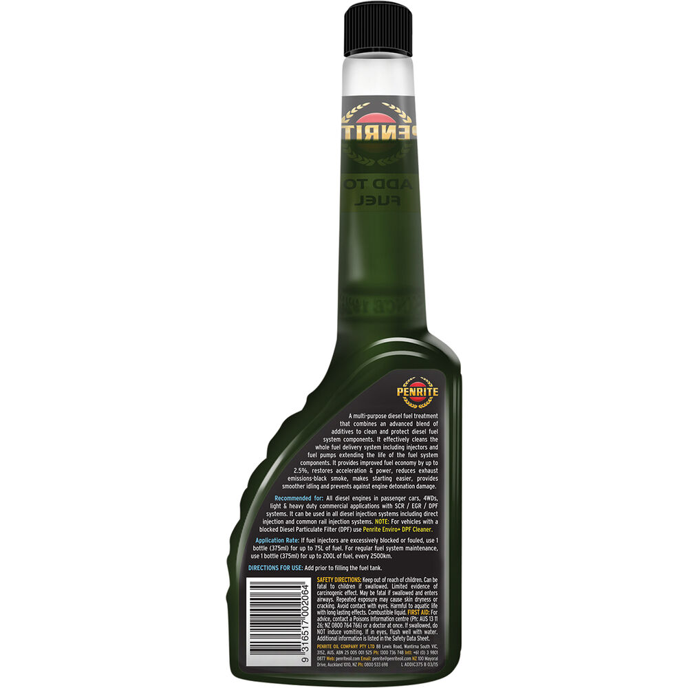 Penrite Diesel Injector Cleaner 375ml Supercheap Auto