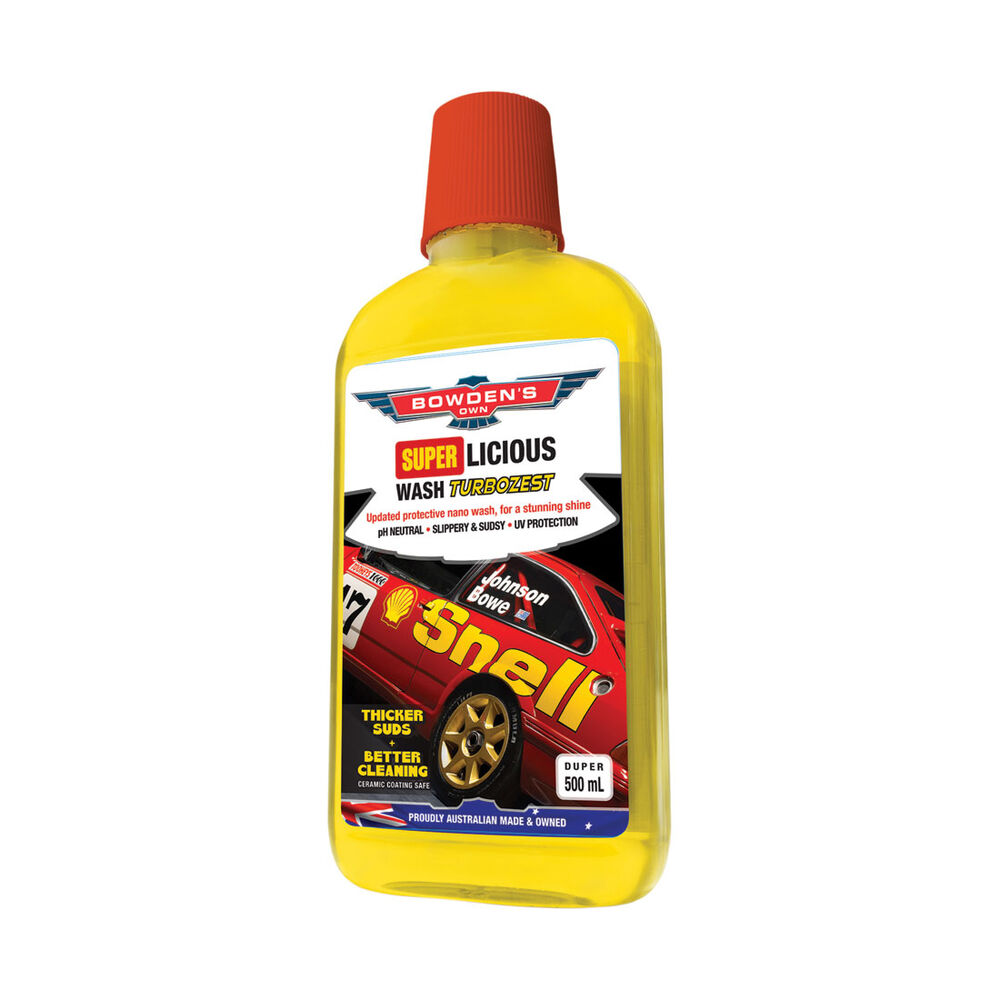 Bowden's Own Superlicious Car Wash Yellow 500mL Supercheap Auto