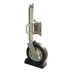 SCA Jockey Wheel Rubber Chock 8” & 10”, , scaau_hi-res