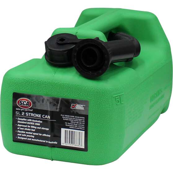 SCA 2 Stroke Jerry Can 5 Litre, , scaau_hi-res