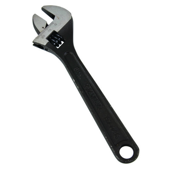 Stanley Adjustable Wrench 8", , scaau_hi-res