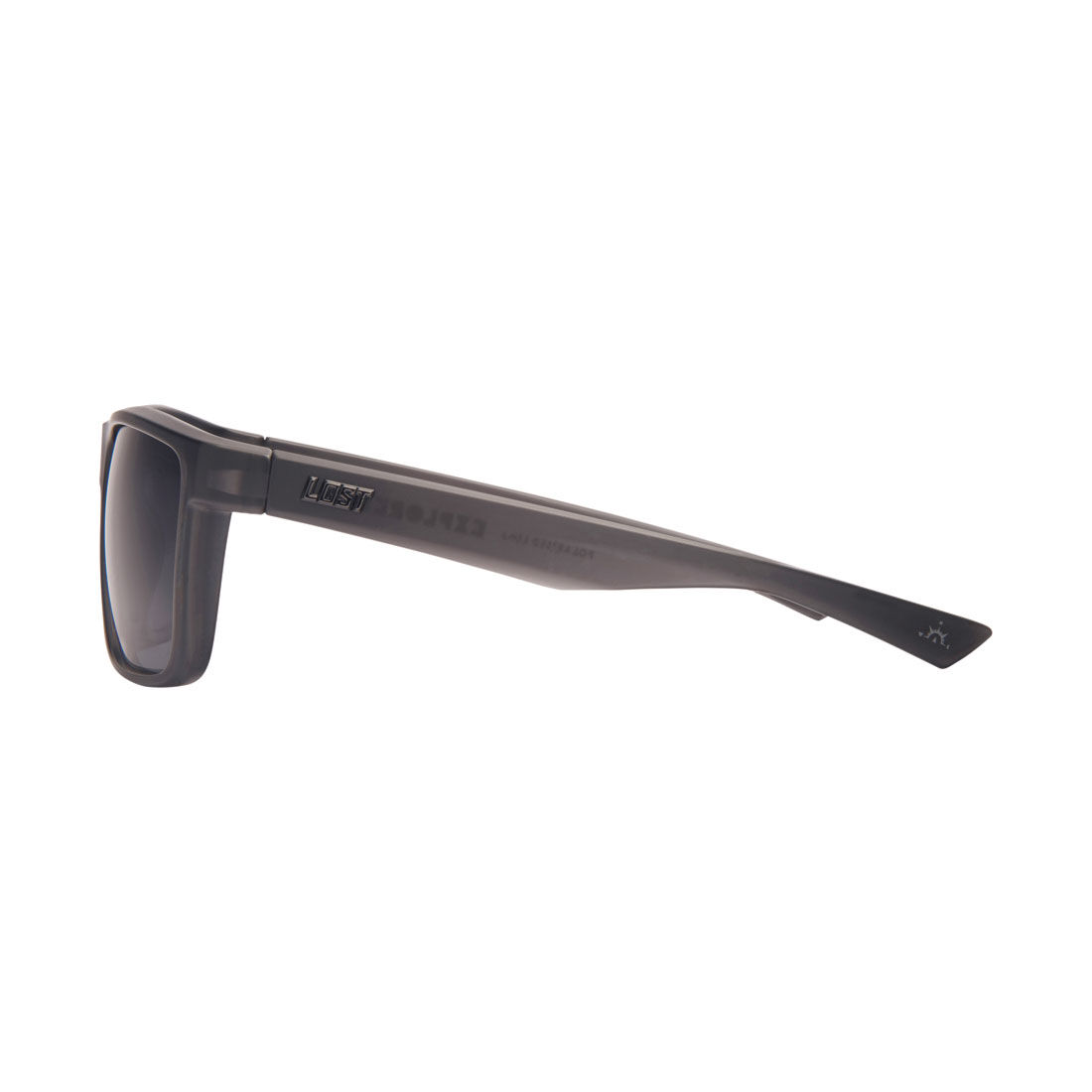 LOST Sunglasses Explorer Polarised Matt Xtal Black, , scaau_hi-res