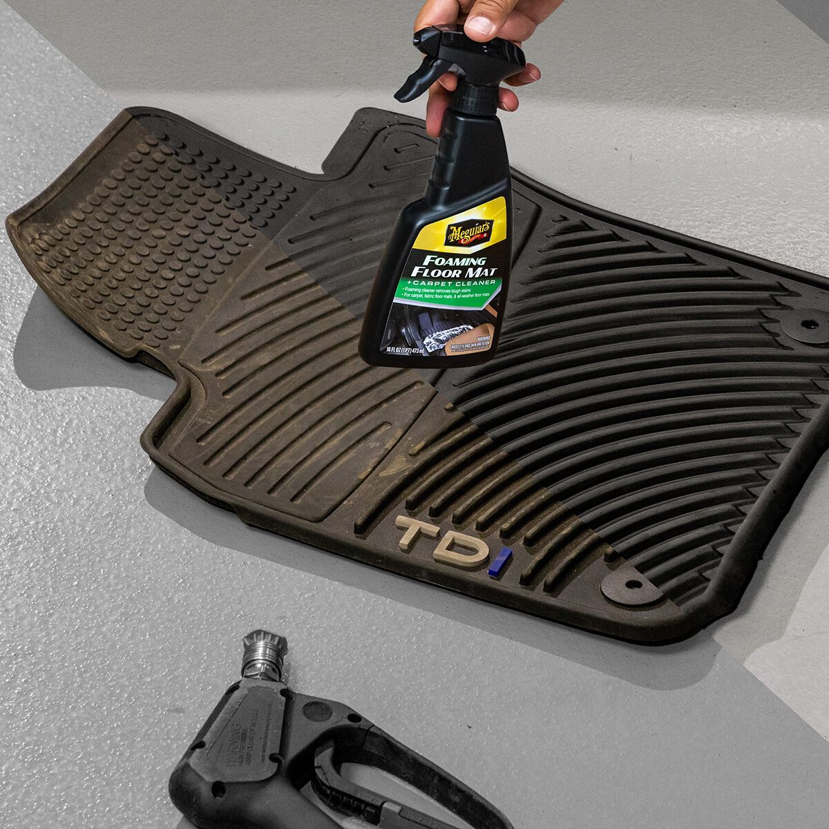 Meguiar's Foaming Floor Mat & Carpet Cleaner 473mL, , scaau_hi-res