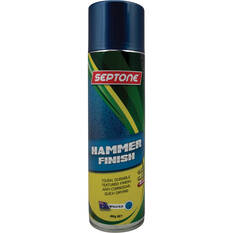 Septone® Hammer Finish Paint, Metallic Blue - 400g, , scaau_hi-res