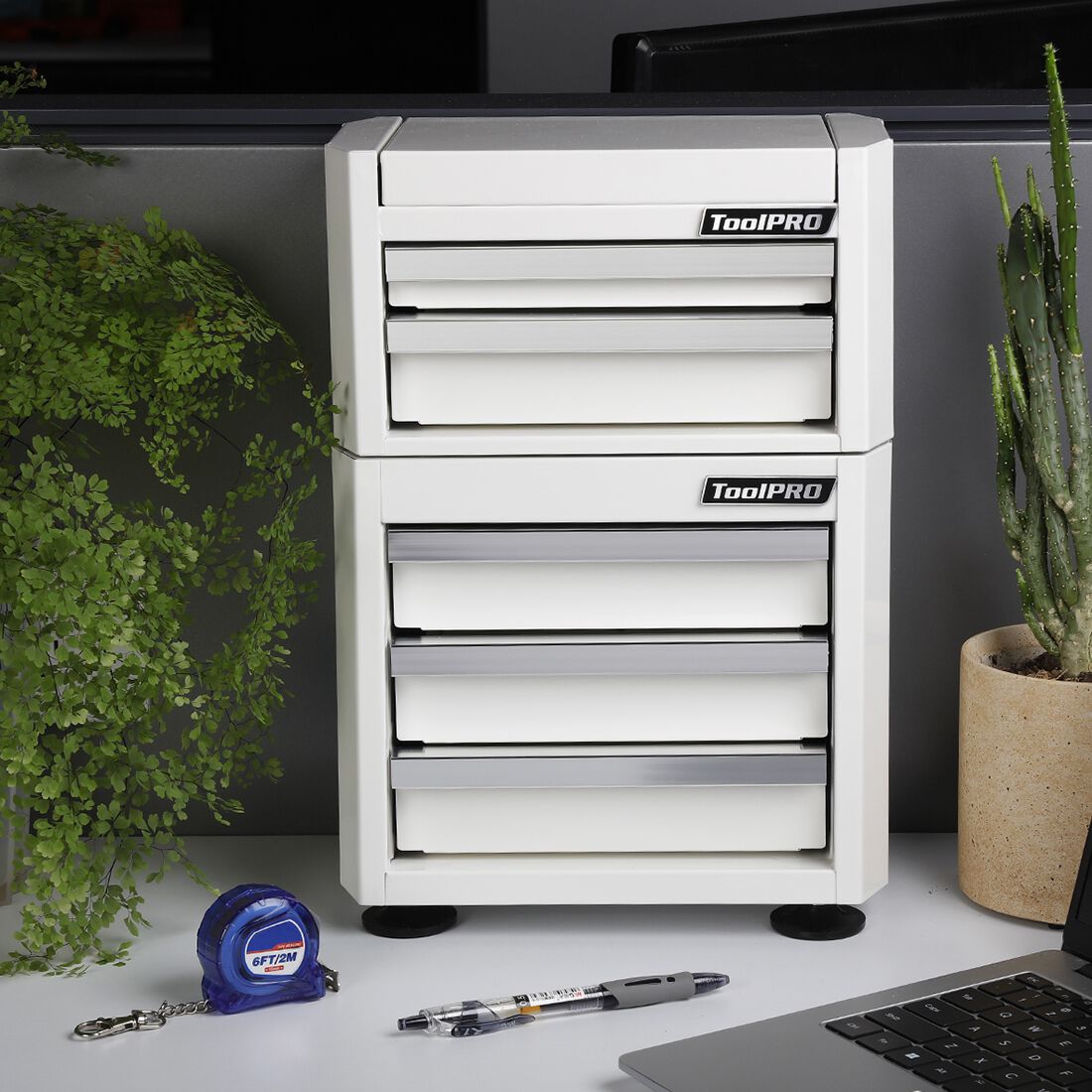 ToolPRO Mini Edge Tool Cabinet White, , scaau_hi-res