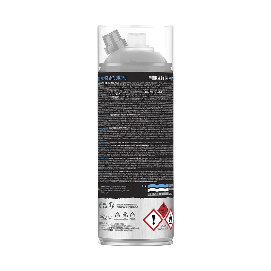 MTN Pro Removable Peel Coating - Grey 400mL, , scaau_hi-res