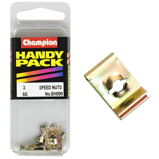 Champion Speed Nuts (Clips) - 6G, BH099, Handy Pack, , scaau_hi-res