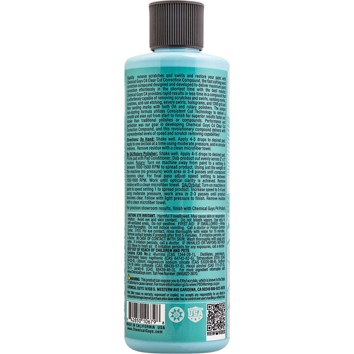 Chemical Guys C4 Polishing Compound 473mL, , scaau_hi-res