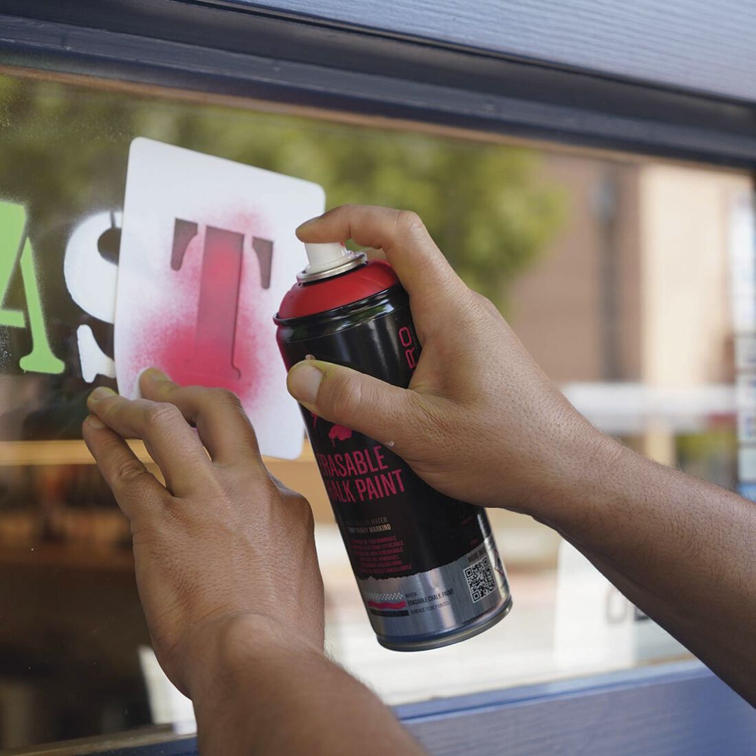 MTN Pro White Erasable Chalk Spray Paint  400mL, , scaau_hi-res