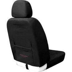 R.M.Williams Black/Pink Jillaroo Suede Velour Front Seat Covers Size 30, , scaau_hi-res