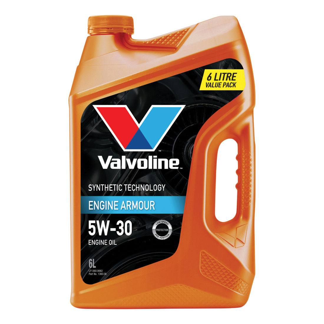 Valvoline Engine Armour Engine Oil 5W-30 6 Litre, , scaau_hi-res