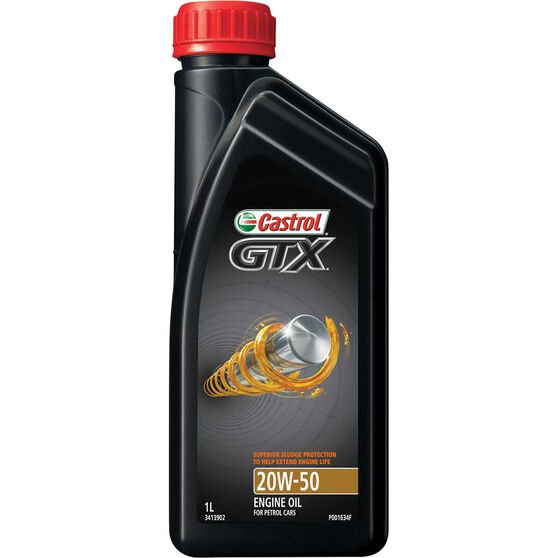 Castrol GTX Engine Oil - 20W-50, 1 Litre, , scaau_hi-res
