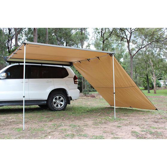 Ridge Ryder Premium 4wd Awning Side Wall 2 5 X 2 9m Supercheap Auto