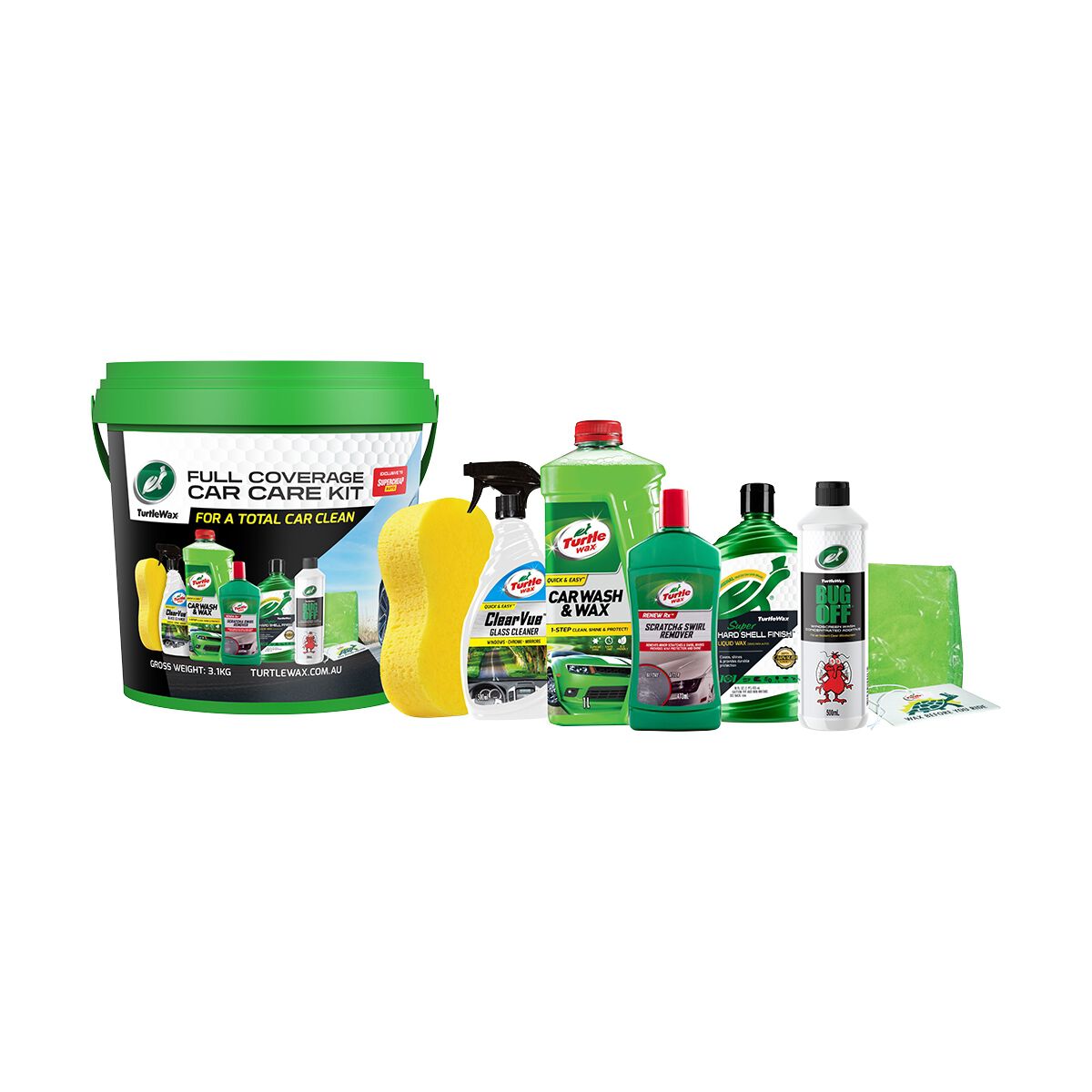 Turtle Wax Full Coverage Detailing Kit, , scaau_hi-res