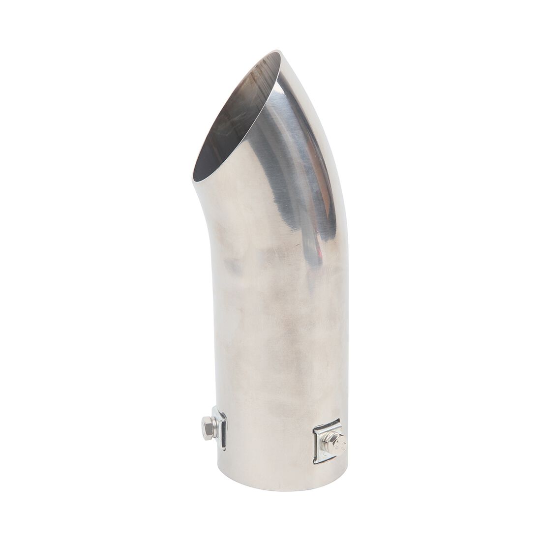 SCA Stainless Steel Exhaust Tip - Dump Pipe suits 40mm to 52mm, , scaau_hi-res