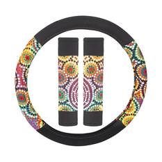 Bush Dreaming Repreve Steering Wheel Cover Set, , scaau_hi-res