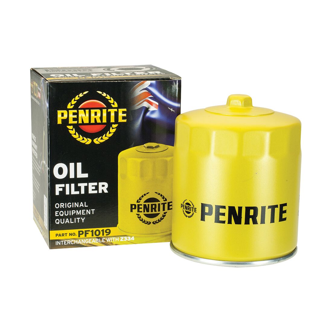 Penrite Oil Filter PF1019 (Interchangeable with Z334), , scaau_hi-res