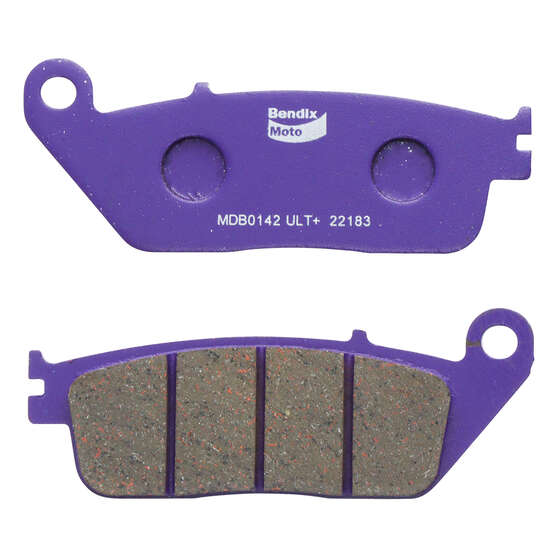 Bendix Ultimate+ Motorcycle Disc Brake Pads - MDB0142-ULT+, , scaau_hi-res