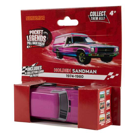 Pocket Pull Back Racer - Sandman, , scaau_hi-res