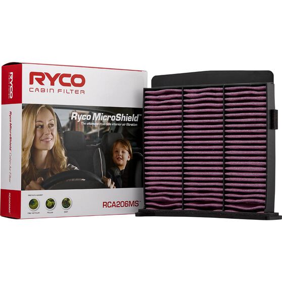 Ryco Cabin Air Filter Microshield Rca206ms Supercheap Auto