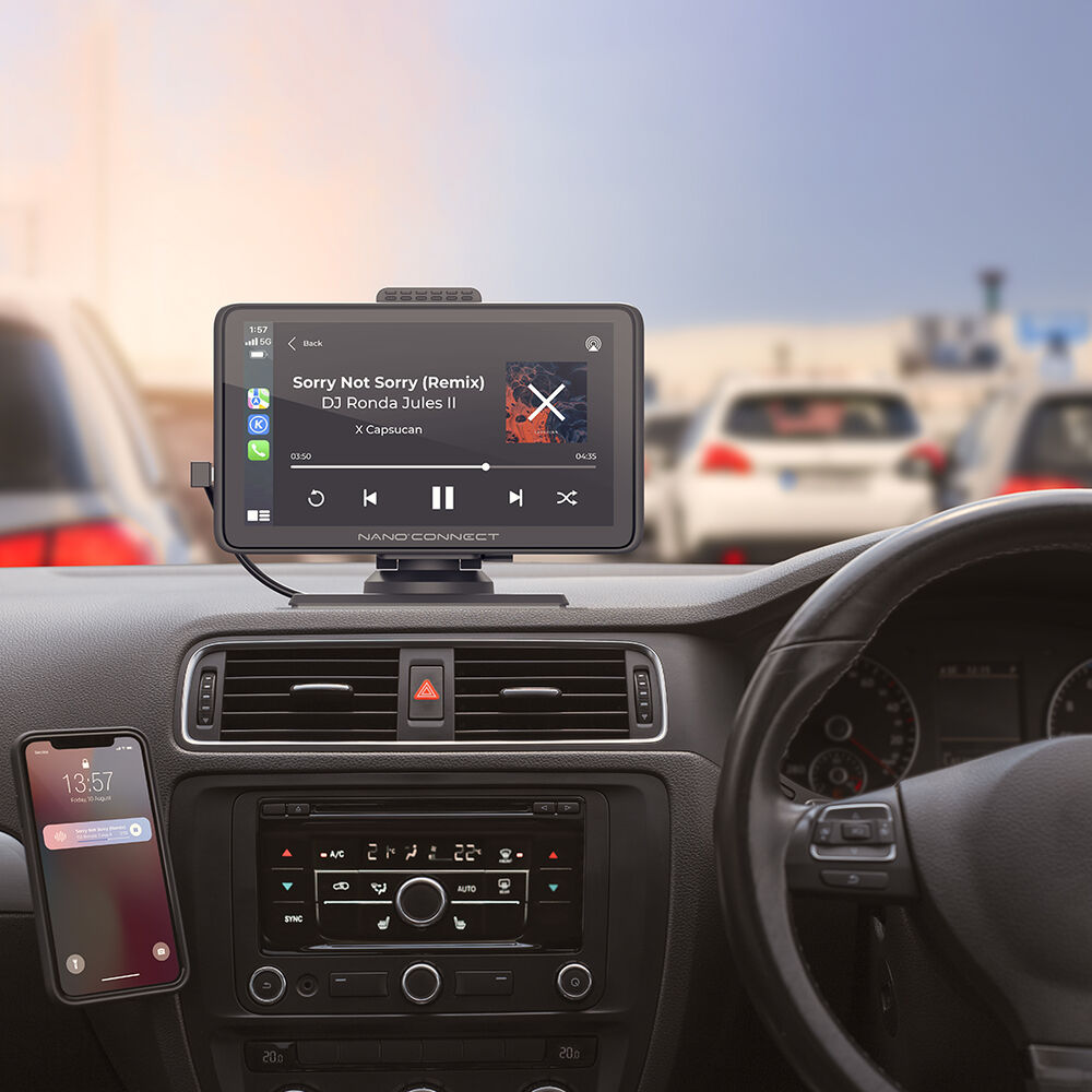 Nanocam Connect Wireless Smart Monitor 1080P Dash & Reverse Cam Kit NC