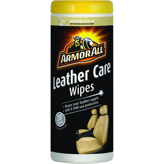 Armor All Leather Wipes 20 Pack, , scaau_hi-res