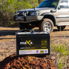 Maxx Deep Cycle Battery DC12-100Ah AGM, , scaau_hi-res