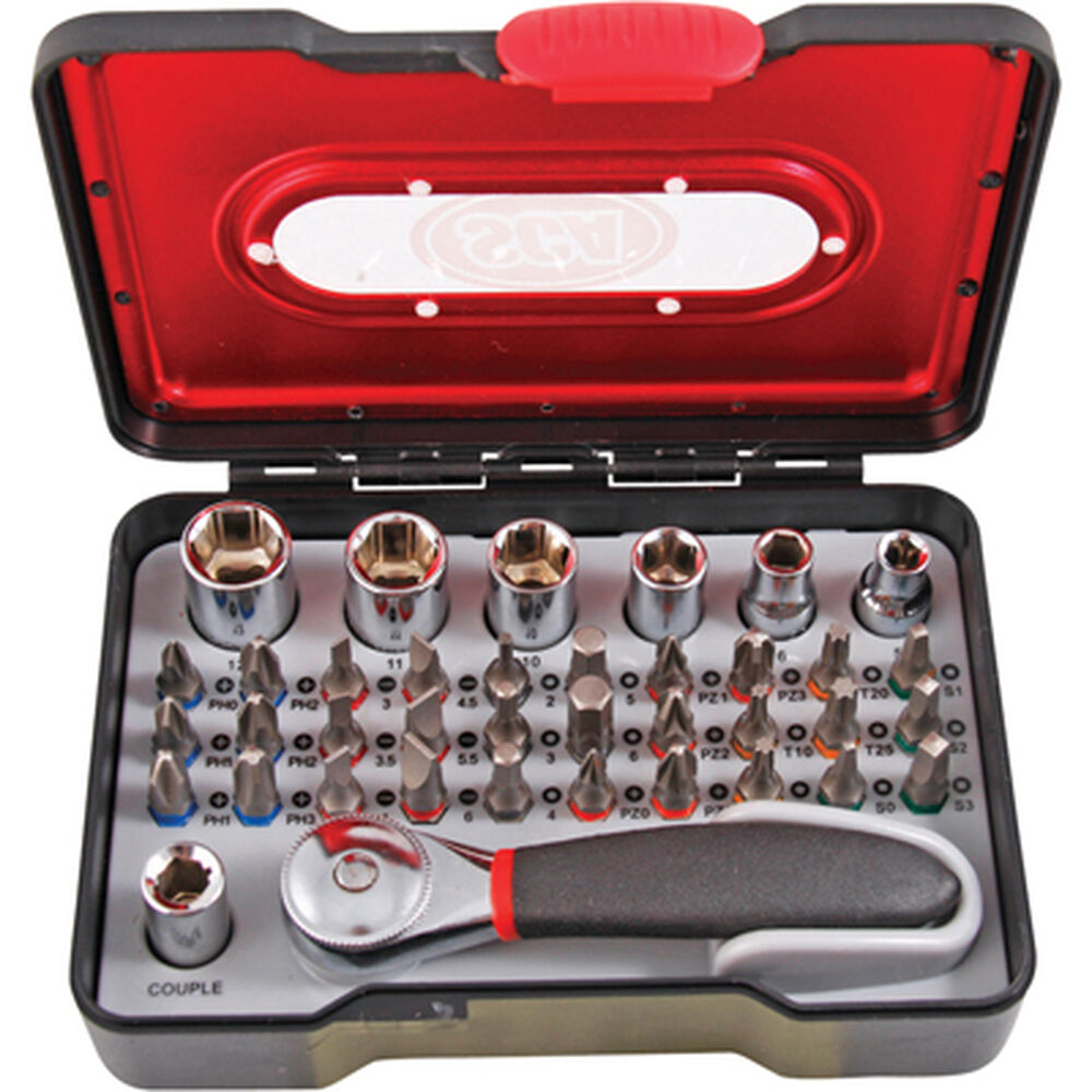 Screwdriver Set Ratchet 38 Piece Supercheap Auto