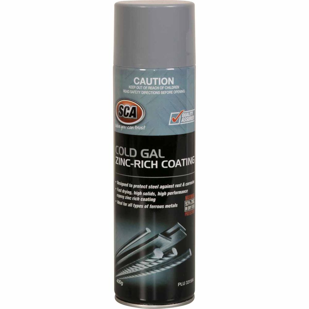 SCA Cold Gal Zinc Rich Coating 400g Supercheap Auto