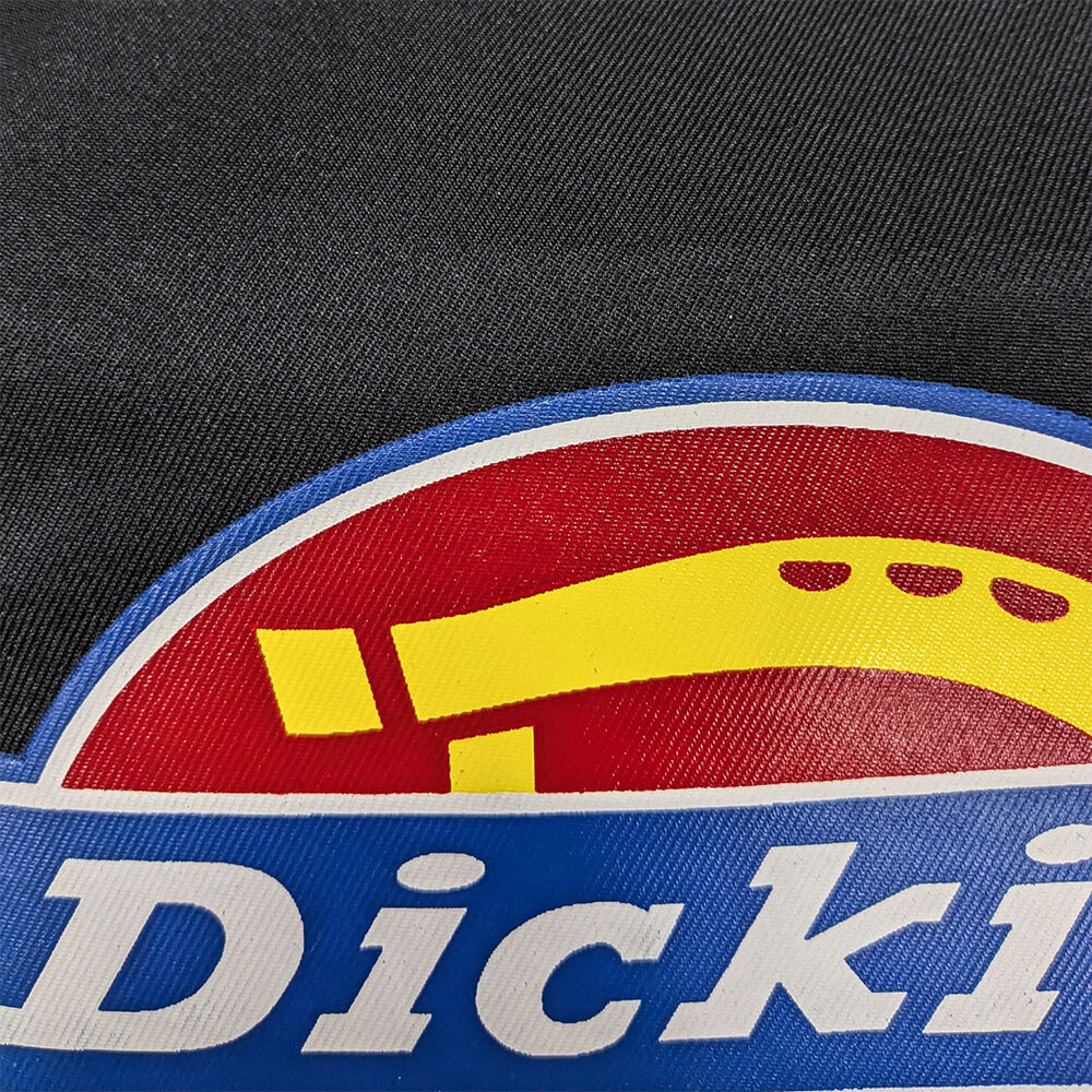 Dickies Polyester OG Logo Seat Covers Black Adjustable Headrests Airbag