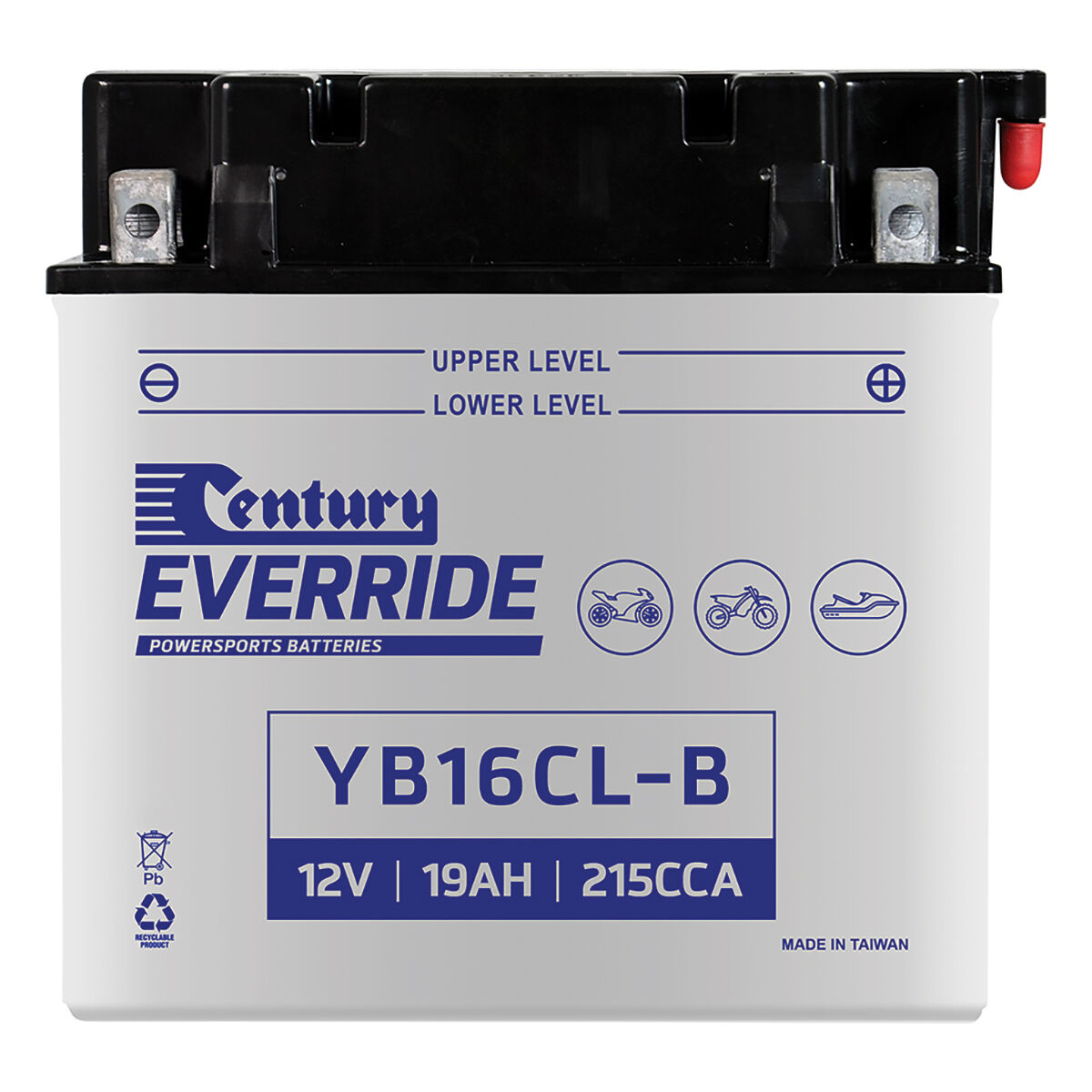 Century Powersports Battery YB16CL-B, , scaau_hi-res