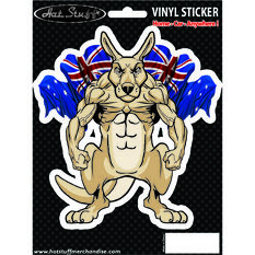 Sticker Kangaroo Flags, Vinyl, , scaau_hi-res