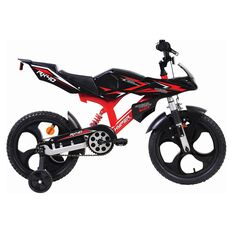 Kids 40cm Moto Style Racer Bike, , scaau_hi-res