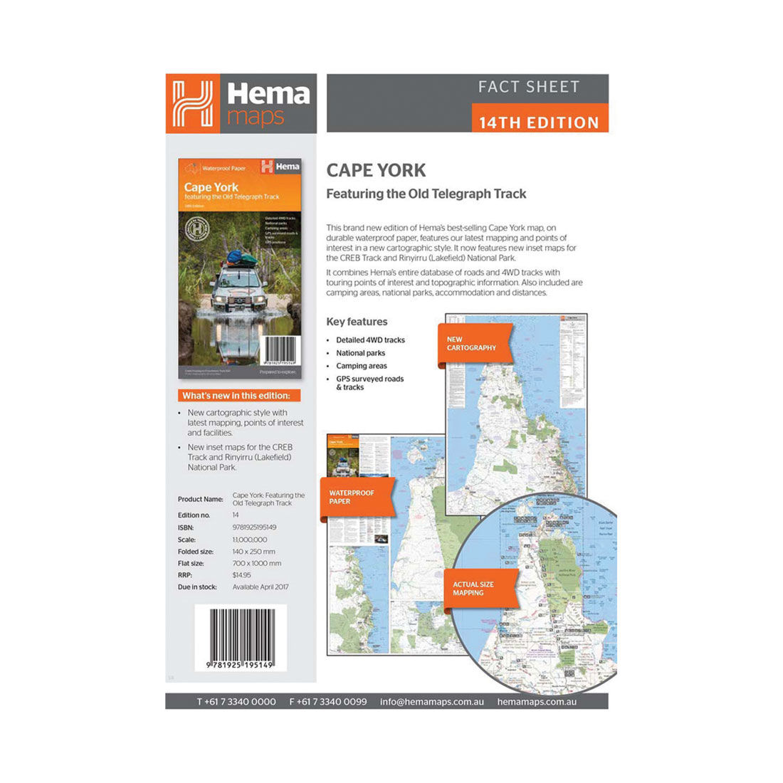 Hema Cape York Map, , scaau_hi-res