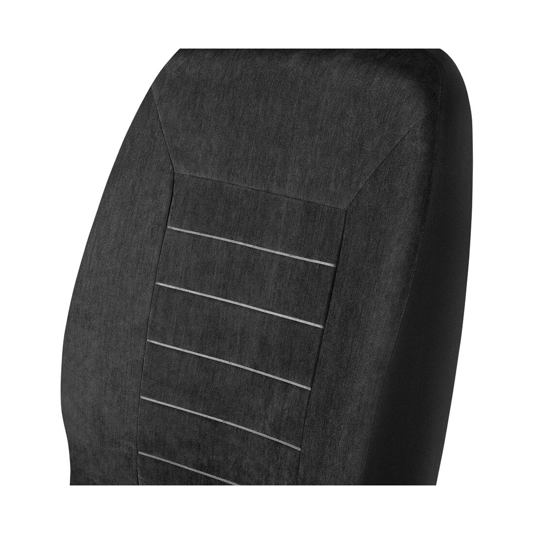 SCA Velour Seat Covers Set Black, Adjustable Headrests, Airbag Compatible, Size 30A&06H, , scaau_hi-res