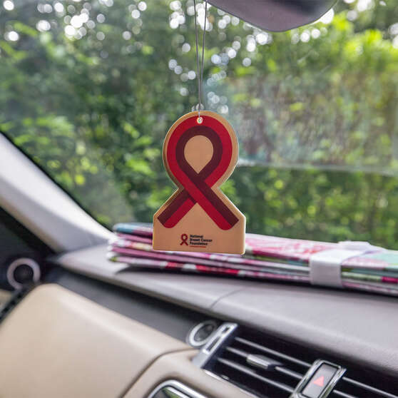 NBCF Pink Ribbon Air Freshener 1 Pack, , scaau_hi-res