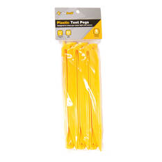 OZtrail 23cm ABS Plastic Peg 6 pack, , scaau_hi-res