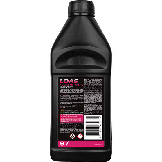 LDAS Full Synthetic Power Steering Fluid - 1 Litre, , scaau_hi-res