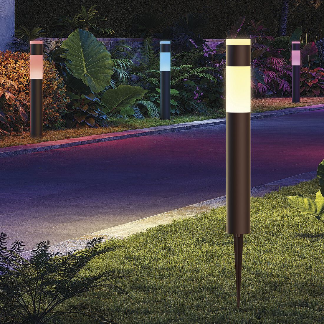 Eufy Outdoor Path Lights 4 Pack - T8L30C11, , scaau_hi-res