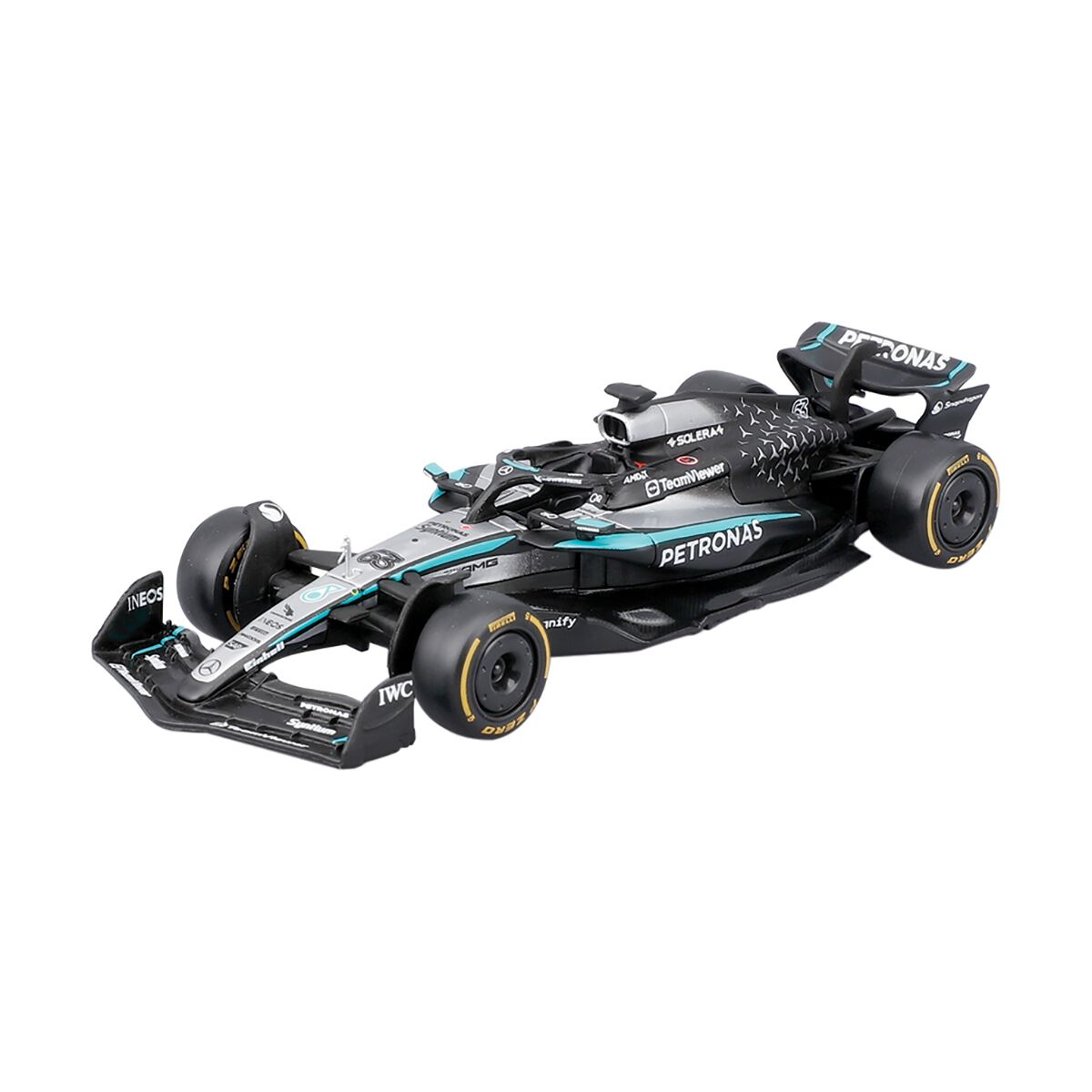 1:43 Die Cast 2025 Mercedes #63 Russell, , scaau_hi-res